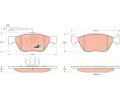 TRW Sada brzdovch destiek COTEC ‐ TRW GDB1212