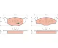 Sada brzdovch destiek TRW ‐ TRW GDB1218