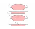 Sada brzdovch destiek TRW ‐ TRW GDB1246