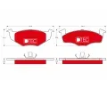 Sada brzdových destiček TRW ‐ TRW GDB1274DTE  Sada brzdových destiček TRW ‐ TRW GDB1274DTE