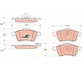 Sada brzdovch destiek TRW ‐ TRW GDB1282