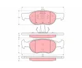 TRW Sada brzdov�ch desti�ek - kotou�ov� brzda&nbsp;&dash;&nbsp;TRW GDB1382