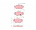 TRW Sada brzdovch destiek COTEC ‐ TRW GDB1423