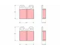 TRW Sada brzdov�ch desti�ek&nbsp;&dash;&nbsp;TRW GDB144