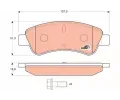 TRW Sada brzdovch destiek COTEC ‐ TRW GDB1463