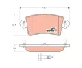 TRW Sada brzdových destiček COTEC ‐ TRW GDB1470  TRW Sada brzdových destiček COTEC ‐ TRW GDB1470