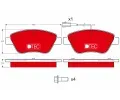 TRW Sada brzdovch destiek DTEC COTEC ‐ TRW GDB1482DTE