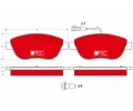 TRW Sada brzdovch destiek DTEC COTEC ‐ TRW GDB1483DTE