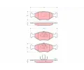 TRW Sada brzdov�ch desti�ek - kotou�ov� brzda&nbsp;&dash;&nbsp;TRW GDB1533