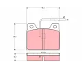Sada brzdovch destiek TRW ‐ TRW GDB156