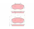 Sada brzdovch destiek TRW ‐ TRW GDB1572
