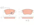 TRW Sada brzdovch destiek COTEC ‐ TRW GDB1590