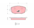 Sada brzdov�ch desti�ek&nbsp;TRW&nbsp;&dash;&nbsp;TRW GDB1593