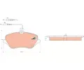 Sada brzdovch destiek TRW ‐ TRW GDB1595