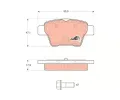 TRW Sada brzdovch destiek COTEC ‐ TRW GDB1620