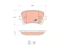 TRW Sada brzdovch destiek COTEC ‐ TRW GDB1622
