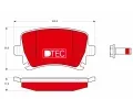 TRW Sada brzdovch destiek DTEC COTEC ‐ TRW GDB1622DTE