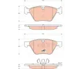 TRW Sada brzdovch destiek COTEC ‐ TRW GDB1662
