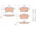 TRW Sada brzdovch destiek COTEC ‐ TRW GDB1668