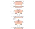 Sada brzdovch destiek TRW ‐ TRW GDB1671