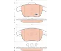 TRW Sada brzdovch destiek COTEC ‐ TRW GDB1691