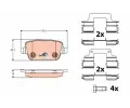 TRW Sada brzdovch destiek COTEC ‐ TRW GDB1708