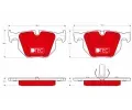 TRW Sada brzdovch destiek DTEC COTEC ‐ TRW GDB1730DTE