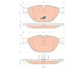 TRW Sada brzdovch destiek COTEC ‐ TRW GDB1838