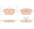 Sada brzdovch destiek TRW ‐ TRW GDB2051