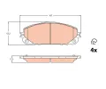 Sada brzdov�ch desti�ek&nbsp;TRW&nbsp;&dash;&nbsp;TRW GDB2094
