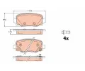 TRW Sada brzdovch destiek ‐ TRW GDB2116