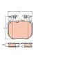TRW Sada brzdovch destiek ‐ TRW GDB2147