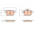 Sada brzdovch destiek TRW ‐ TRW GDB2179