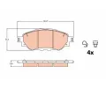 TRW Sada brzdovch destiek ‐ TRW GDB2196