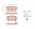 Sada brzdov�ch desti�ek&nbsp;TRW&nbsp;&dash;&nbsp;TRW GDB2197