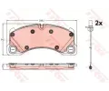 TRW Sada brzdovch destiek ‐ TRW GDB2243