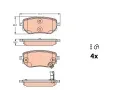 TRW Sada brzdovch destiek ‐ TRW GDB2270