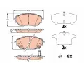 Sada brzdovch destiek TRW ‐ TRW GDB2290