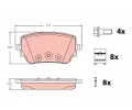 TRW Sada brzdovch destiek ‐ TRW GDB2331