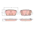 TRW Sada brzdovch destiek ‐ TRW GDB2359