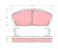 Sada brzdovch destiek TRW ‐ TRW GDB3034