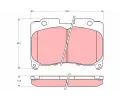 TRW Sada brzdovch destiek - kotouov brzda ‐ TRW GDB3106