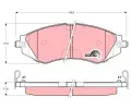 TRW Sada brzdovch destiek COTEC ‐ TRW GDB3171