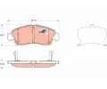 TRW Sada brzdovch destiek COTEC ‐ TRW GDB3212