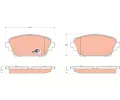 Sada brzdov�ch desti�ek&nbsp;TRW&nbsp;&dash;&nbsp;TRW GDB3227