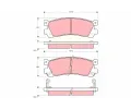 TRW Sada brzdovch destiek ‐ TRW GDB3264