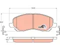 TRW Sada brzdovch destiek COTEC ‐ TRW GDB3287