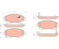 Sada brzdovch destiek TRW ‐ TRW GDB3336