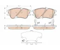 Sada brzdov�ch desti�ek&nbsp;TRW&nbsp;&dash;&nbsp;TRW GDB3377
