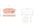 TRW Sada brzdovch destiek COTEC ‐ TRW GDB3411